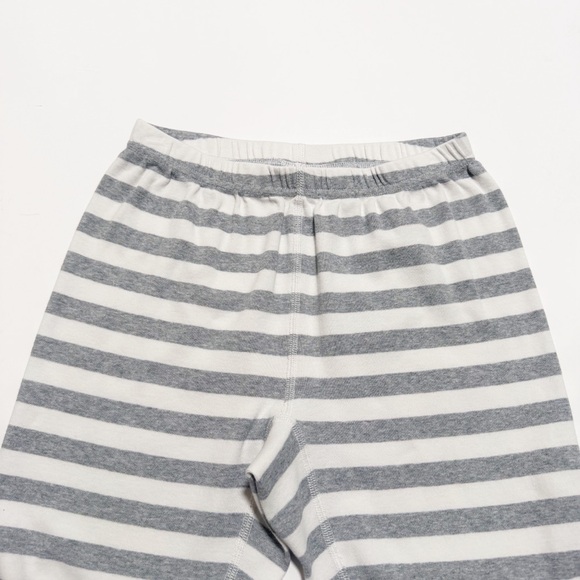 Hanna Andersson Organic Cotton Striped Long John Pajama Set - Picture 13 of 15